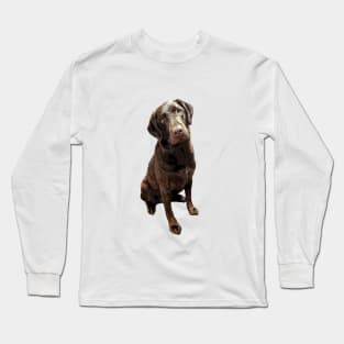 Labrador Chocolate Lab Long Sleeve T-Shirt